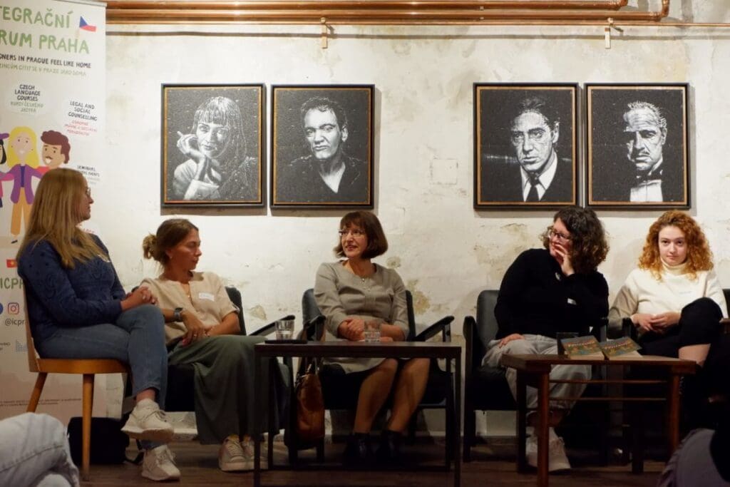 Iryna Beliakova na brunchi projektu UNICEF 202