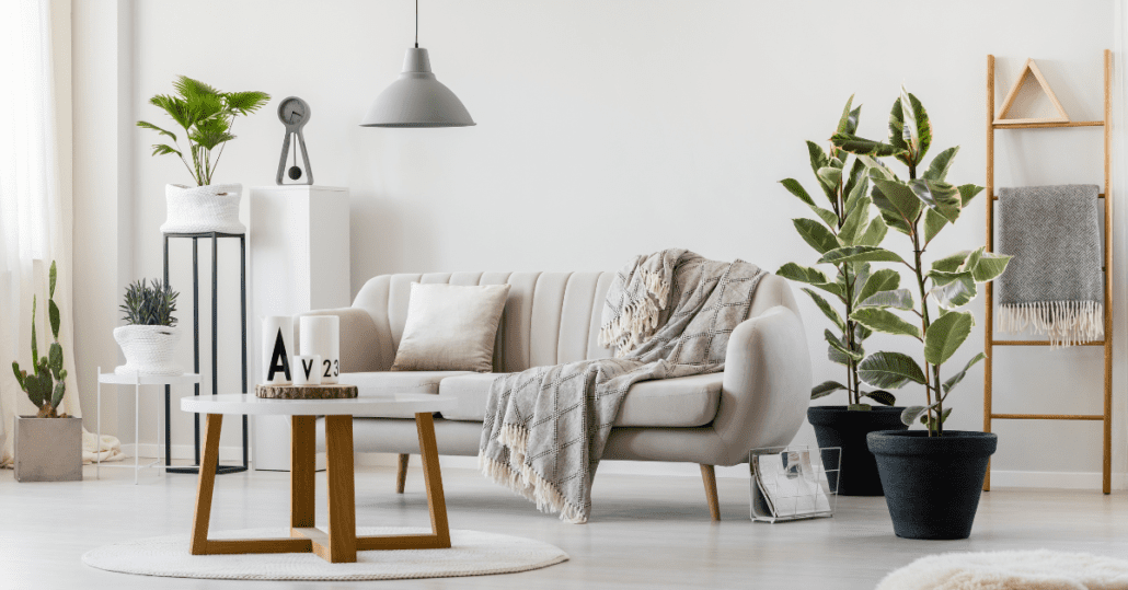 Interiéro bytu vhodný pro nájemní bydlení